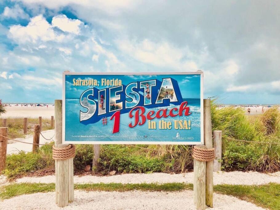 סייסטה קי Heat Of Siesta Village Walk To Beach W Heated Pool מראה חיצוני תמונה